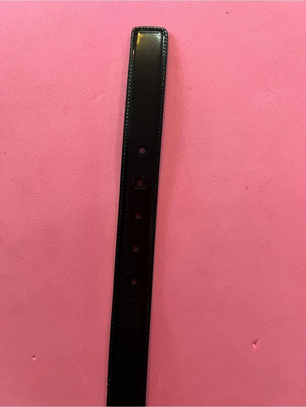 Michael Kors Black Leather Belt XS